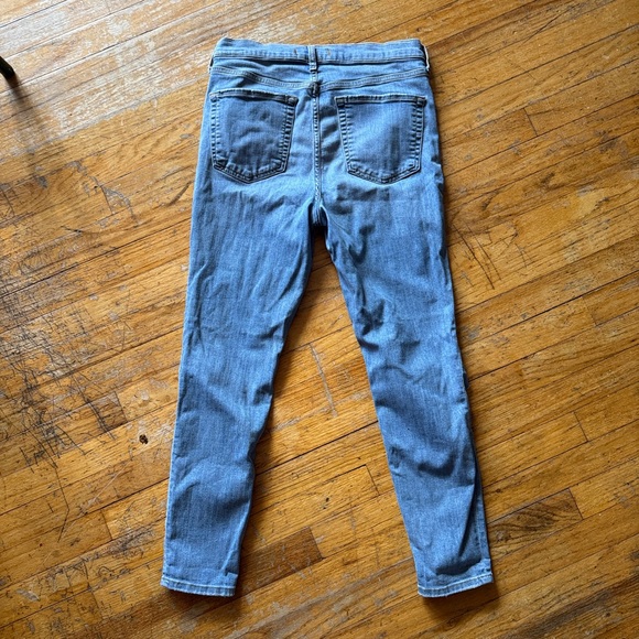 Free People‎ Busted Denim Distressed Skinny Jean - Picture 3 of 6